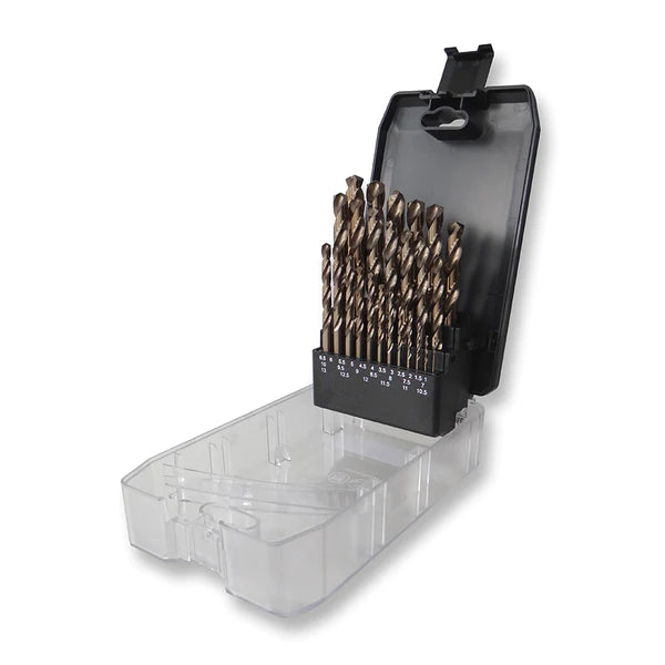 Cobalt Drill Bits Set M42 25 pieces