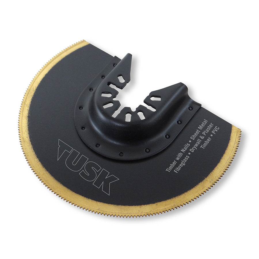 Multi Tools Blades Bimetal Titanium Segment Saw 100mm 22 Tooth