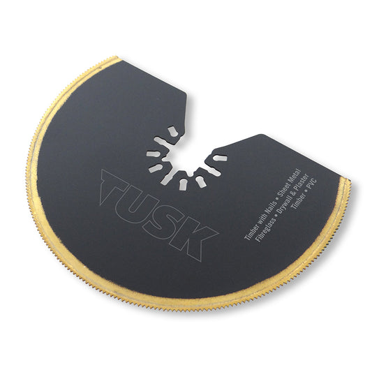 Multi Tools Blades Bimetal Titanium Segment Saw 100mm 22 Tooth